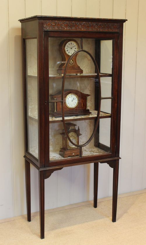 Mahogany Display Cabinet