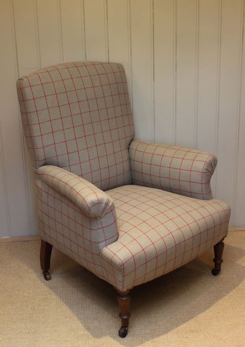 French Beechwood Framed Armchair