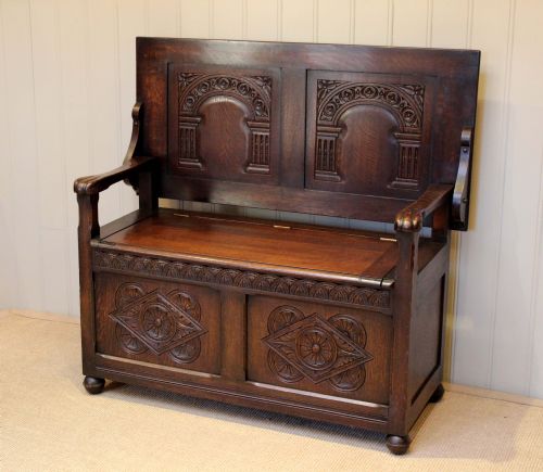 Oak Monks Bench