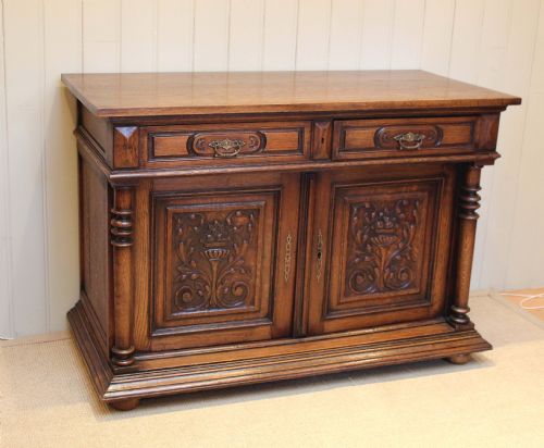 Substantial French Oak Sideboard