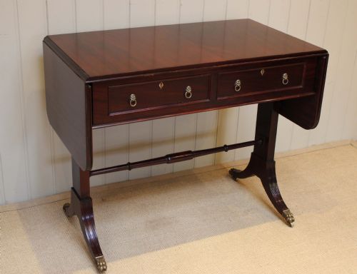 Solid Mahogany Sofa Table