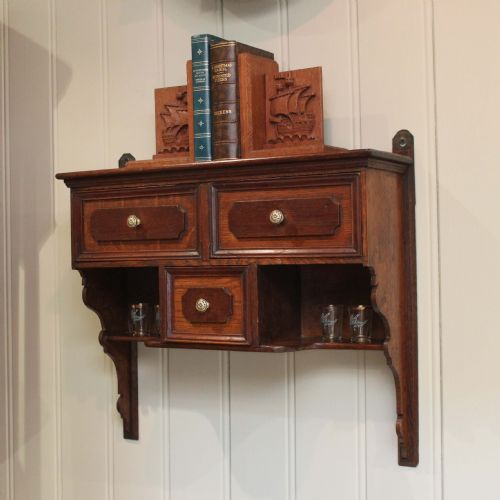 Oak Wall Cabinet