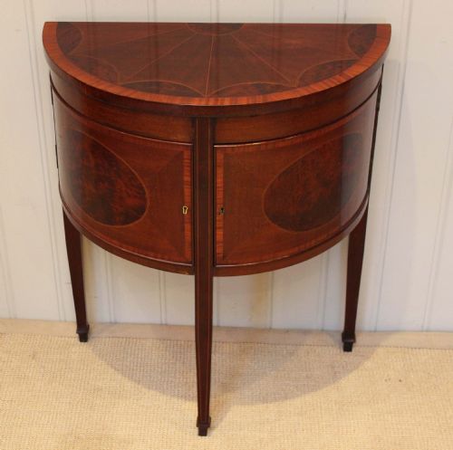 Inlaid Mahogany Cabinet