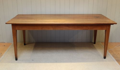 Substantial Cherrywood Farmhouse Table