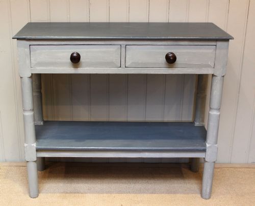 Victorian Painted Two Tier Table