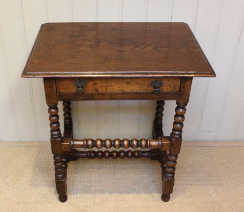 Victorian Oak Side Table