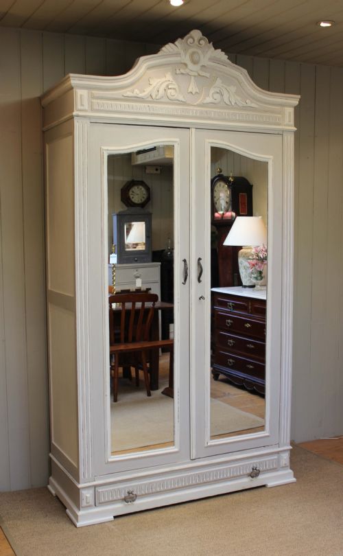 French Painted Armoire