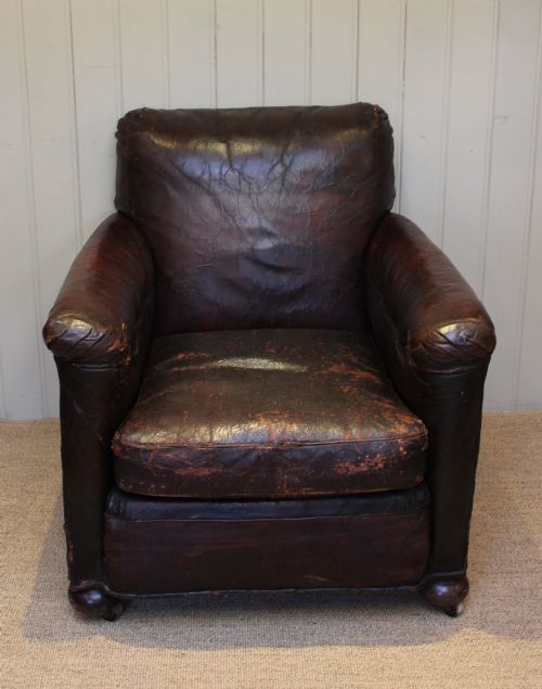 1920s Leather Armchair