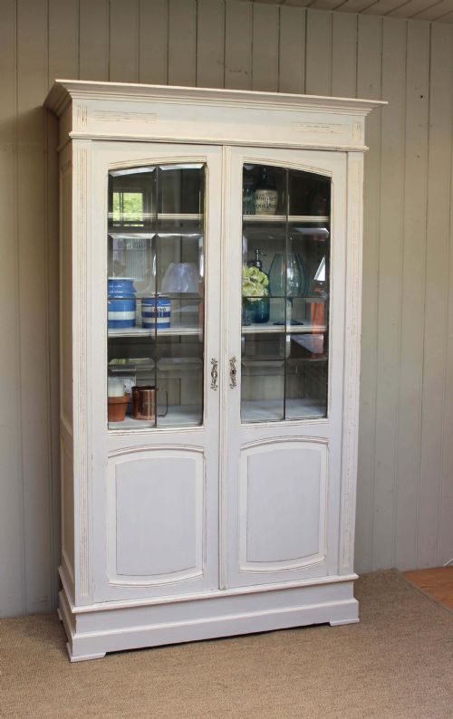 Painted Cabinet Bookcase