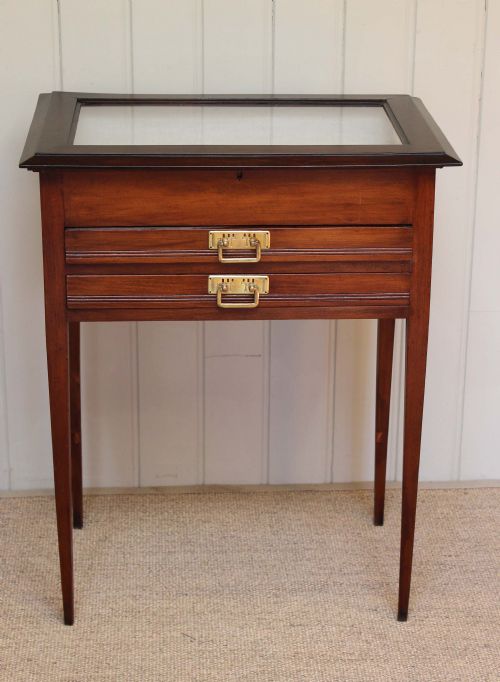 Mahogany Display Table