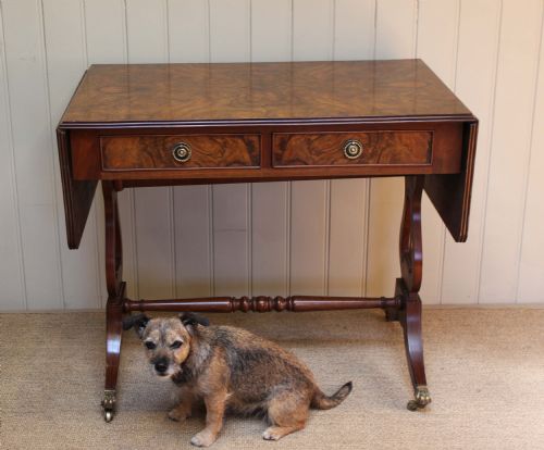 fig 1. Walnut Sofa Table