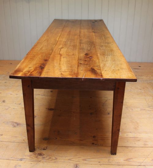 fig 1. Large Cherrywood Farmhouse Table