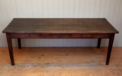 Large Oak Farmhouse Table