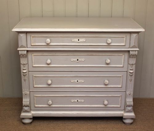 Late 19th Century Painted Chest of Drawers