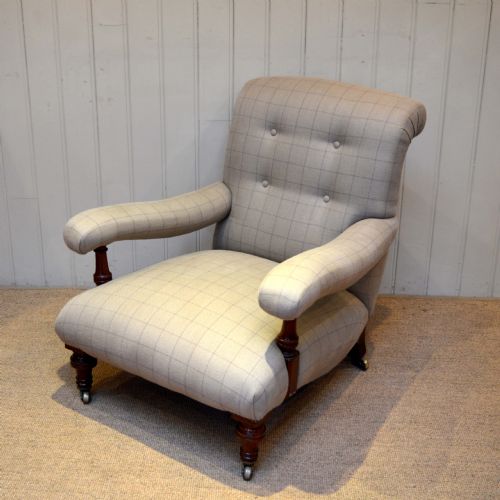 Victorian Low Armchair
