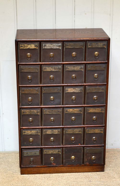 fig 1. Unusual Set Of Haberdashery Drawers