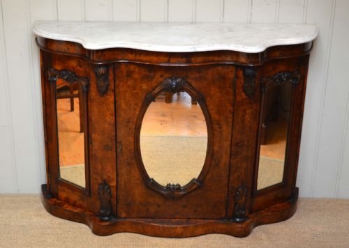 Victorian Walnut Credenza