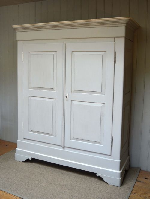 fig 1. Late 19th Century Painted Wardrobe