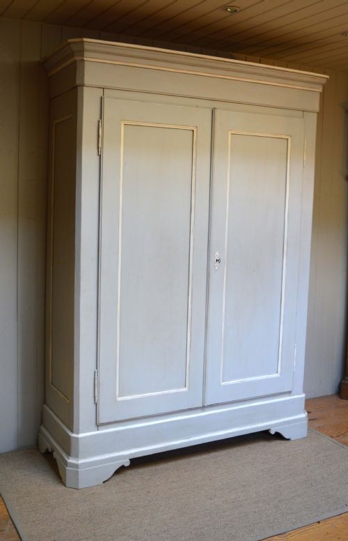 fig 1. Large Continental Painted Wardrobe