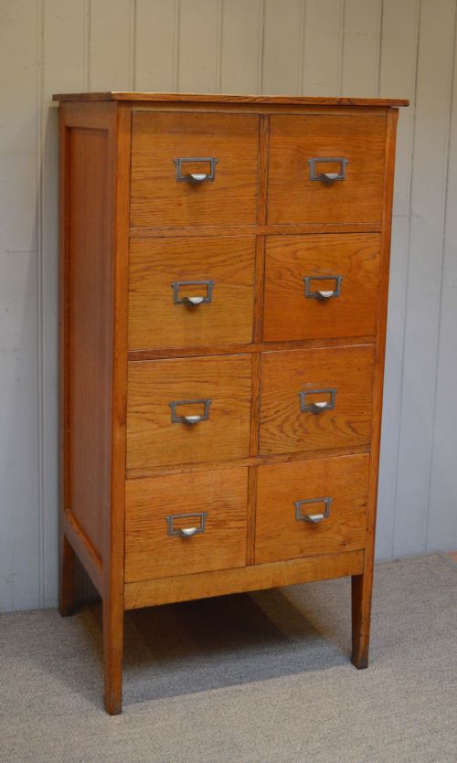 French Oak Filing Cabinet