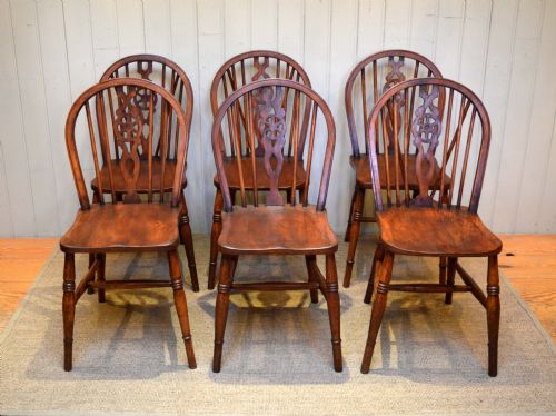 Set of Six Matched Windsor Chairs