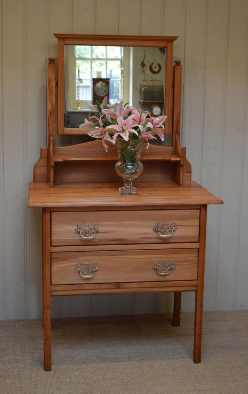 Satin Walnut Dressing Table