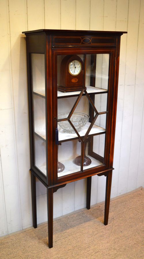 Edwardian Mahogany Display Cabinet