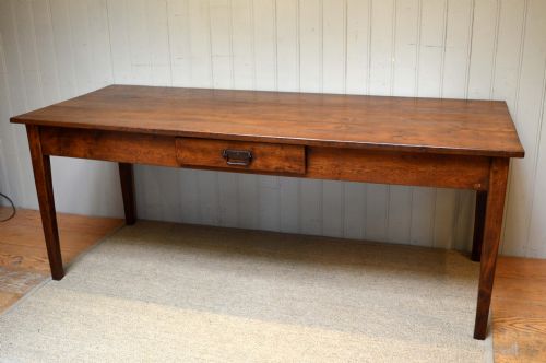 fig 1. French Oak Farmhouse Table