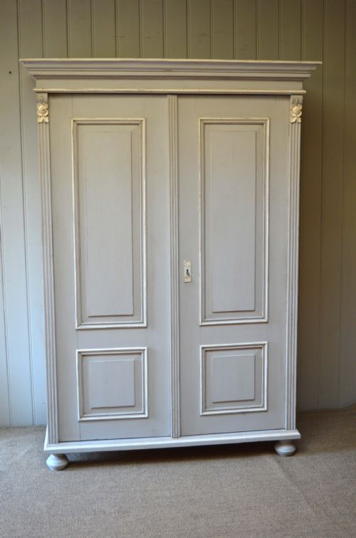 Late 19th Century Painted Wardrobe
