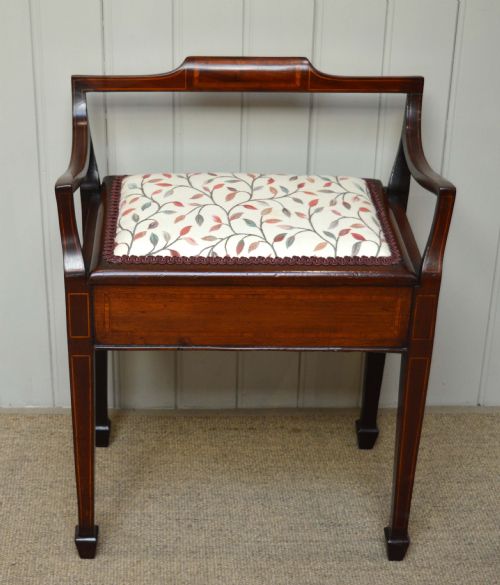 Edwardian Piano Stool