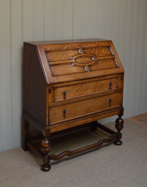 Solid Oak Bureau
