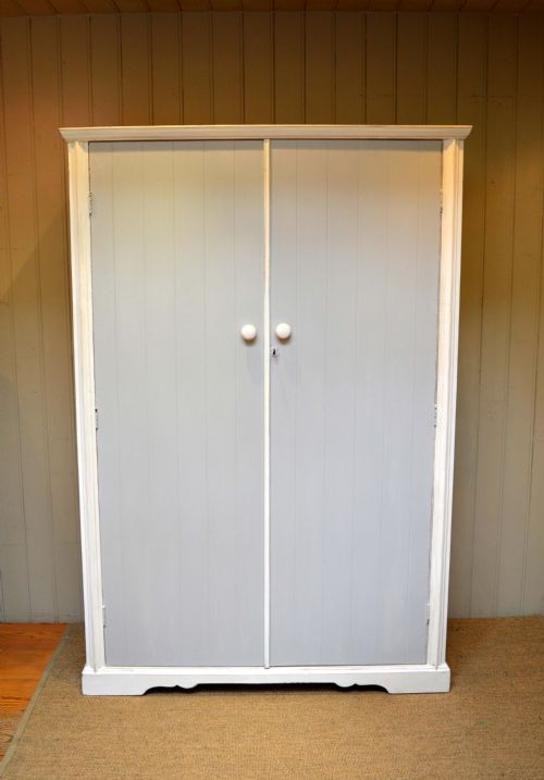 1920s Two Door Painted Wardrobe