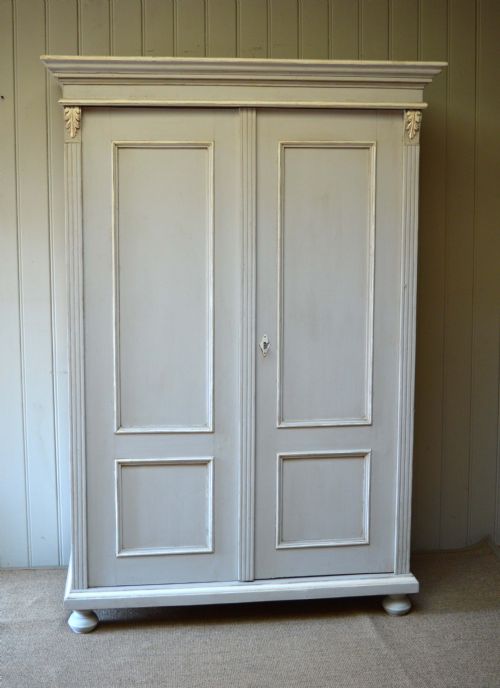fig 1. Late 19th Century Painted Wardrobe