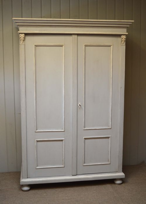 Late 19th Century Painted Wardrobe