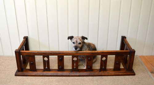 fig 1. Solid Oak Arts And Crafts Fender