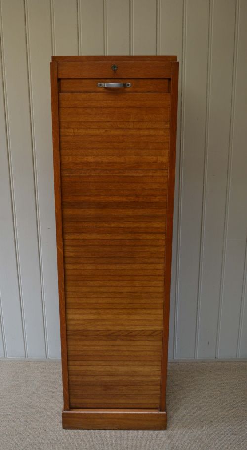 fig 1. French Single Tambour Front Filing Cabinet