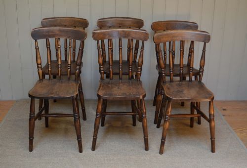 Set of Six Windsor Chairs