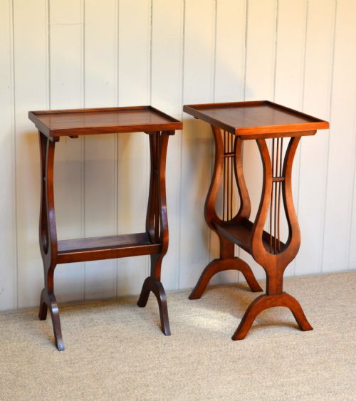 fig 1. Pair Of French Cherrywood Tables