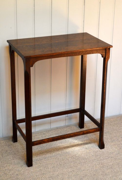 fig 1. Victorian Oak Occasional Table