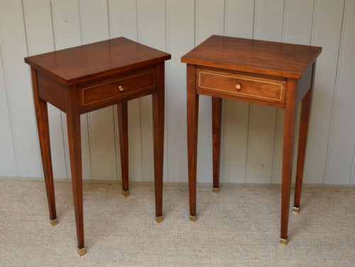 Pair of French Cherrywood Tables