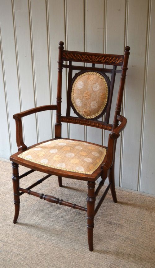 Edwardian Inlaid Chair