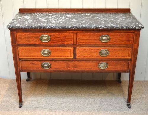 Edwardian Mahogany Washstand