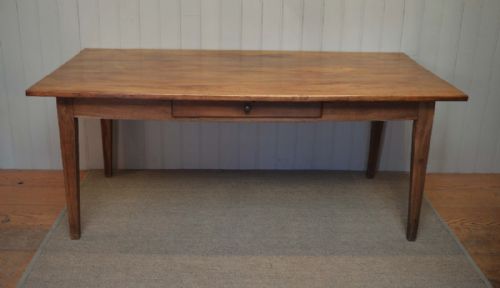 Late 19th Century Poplar Farmhouse Table