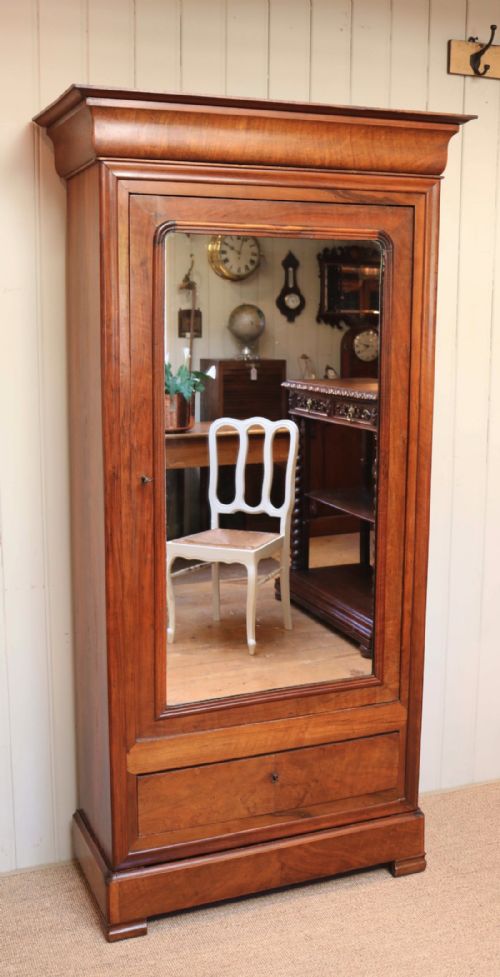 fig 1. Late 19th Century French Walnut Cupboard