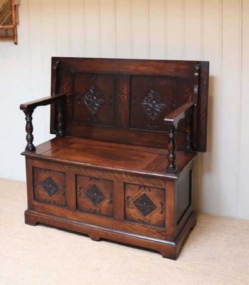 Oak Monks Bench