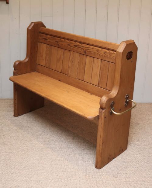 Pine Church Pew from a Church in Edinburgh