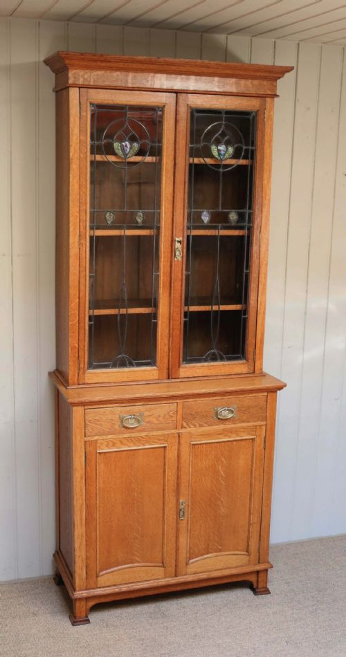 Arts and Crafts Cabinet Bookcase