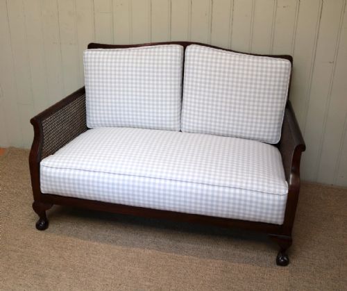 fig 1. 1920s Two Seater Bergere Settee