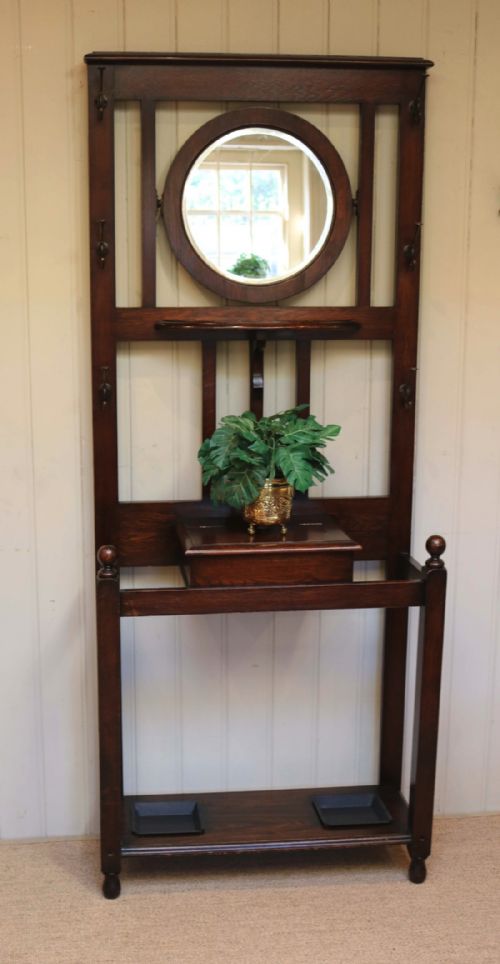 1920s Oak Hall Stand
