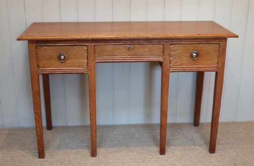 Gordon Russell Solid Oak Side / Dressing Table